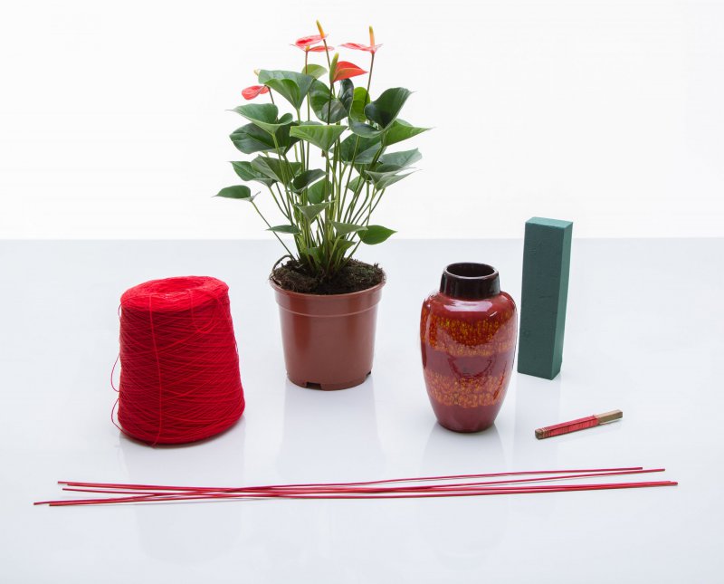 sbs Anthurium plant turns flower arrangement1