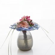 Colourful puzzle pieces bouquet