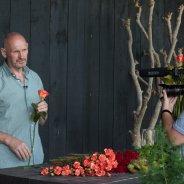 achter de schermen Menno boeket Arend Roses 3