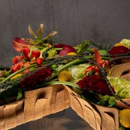 voorbeeld afscheidsbloemwerk kruis - Pim van den Akker - Flower Factor