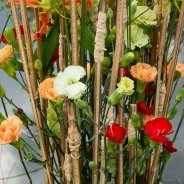 anjer bloemwerk Pim van den Akker Flower Factor