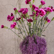 Trendy Dianthus vase design Flower Factor