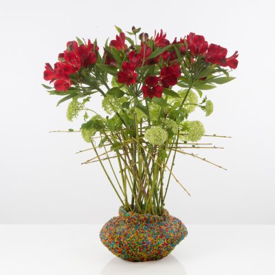 Colourful Alstroemeria design