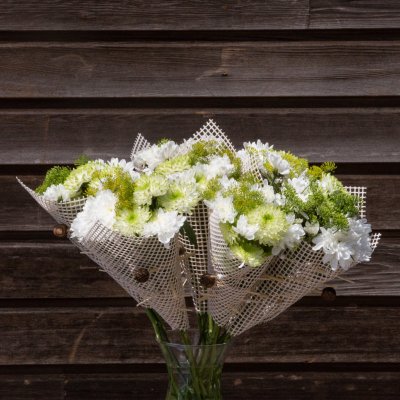 Frisse boeketten met Chrysanten