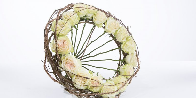 Romantic winter bouquet