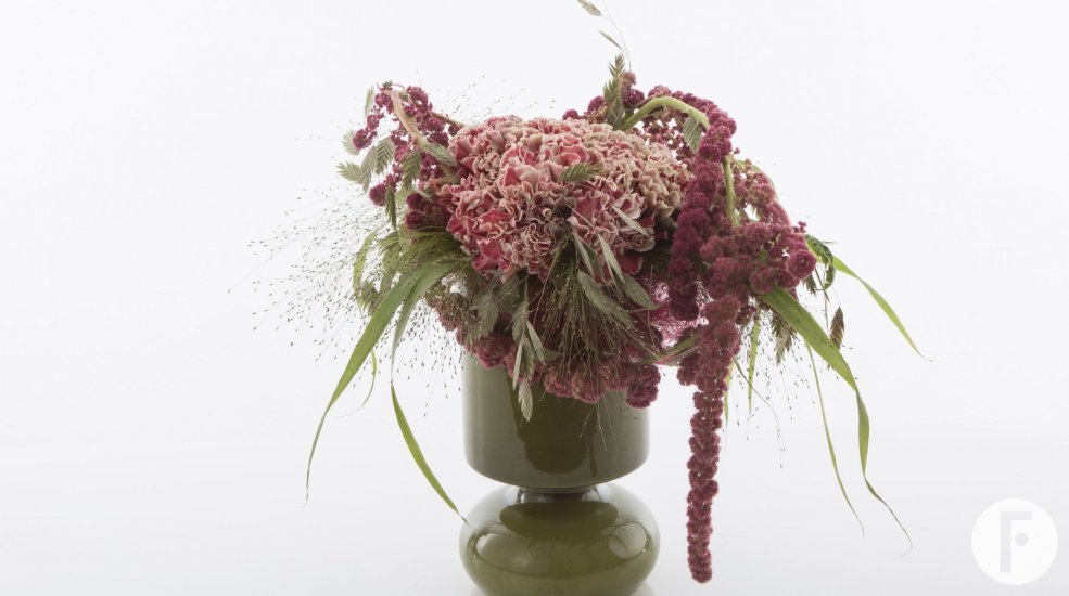 Vintage Dianthus bouquet