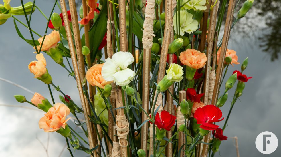 fresh carnation arrangement by Pim van den Akker - Flower Factor