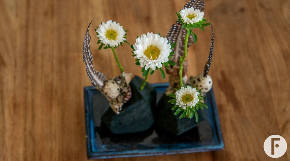 Bloemwerk horeca in steekschuim - Kristel van Dijk - Flower Factor