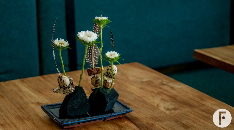 Bloemwerk horeca in steekschuim - Kristel van Dijk - Flower Factor