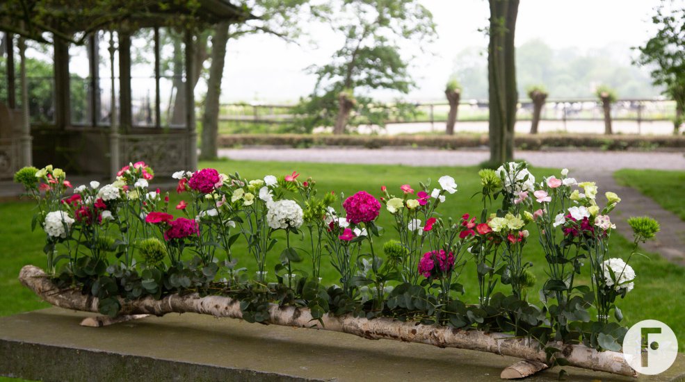 tafeldecoratie Dennis Lanzaat - Flower Factor