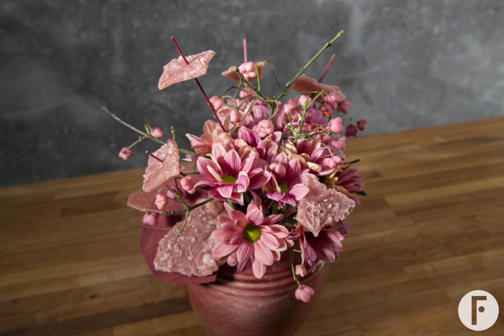 Grand Salmon Chrysanthemum - Zentoo - design Flower Factor