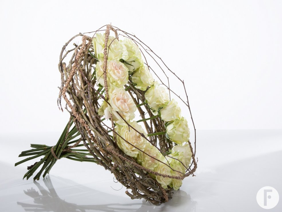 Romantic winter bouquet