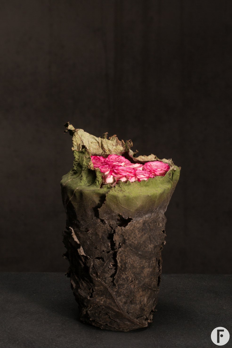 Bijzonder bloemwerk met trosrozen