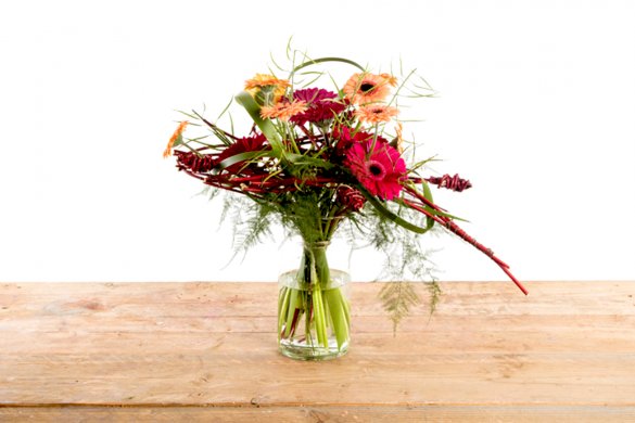 Gerbera love by Pim van den Akker