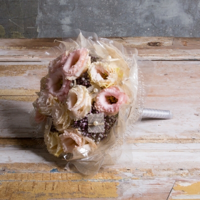 Bruidsboeket met Lisianthus