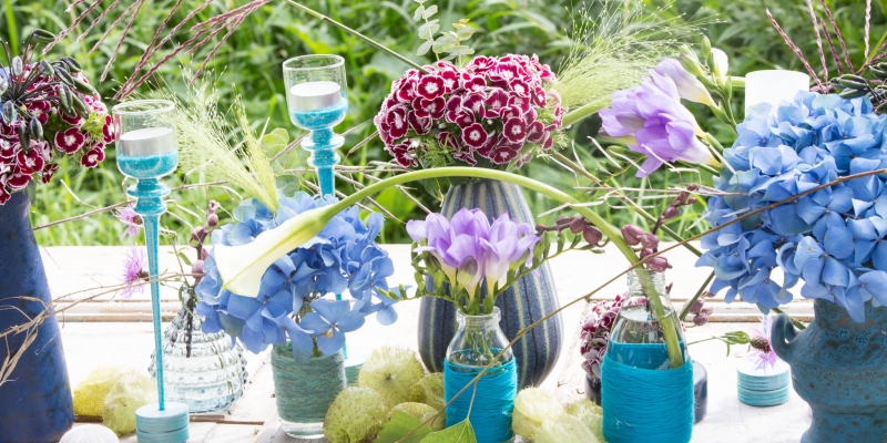 Table a la Francaise - zomers buiten
