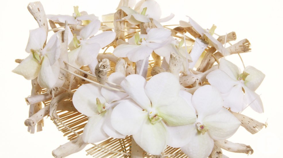 Bruidsboeket inspiratie Vanda wit