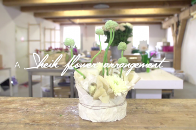 a Sheik flower arrangement a Sheik flower arrangement