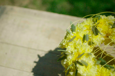 Zomers bloemwerk met Chrysanten