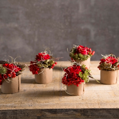 Tafeldecoratie met Red Eagle rozen