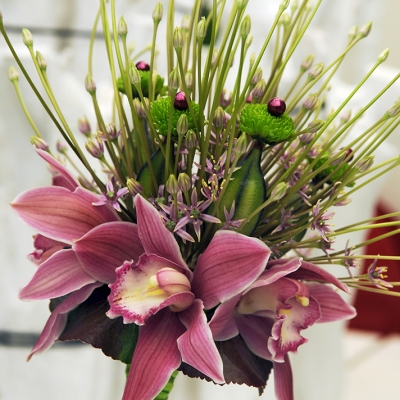 Bouquet with Cymbidium