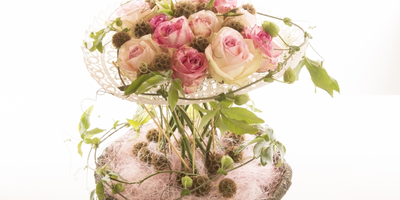 Romantic rose design