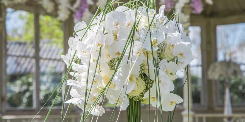 Klassieke witte decoratie