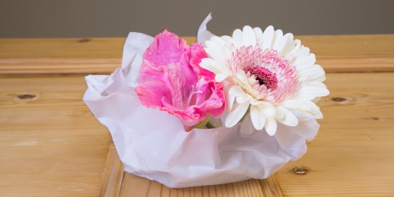 Grappig en goedkoop vaasje maken