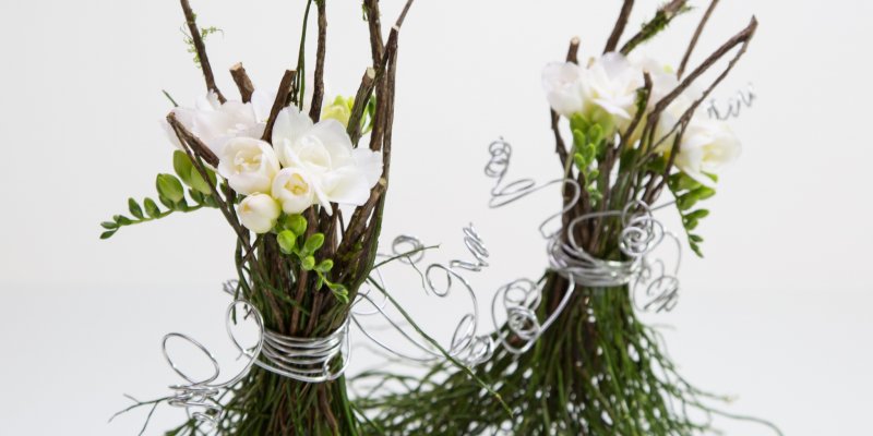 a Bundle of Freesias