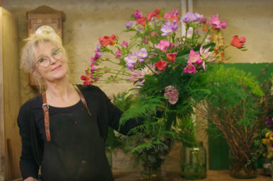 a FreestyleFreesia bouquet