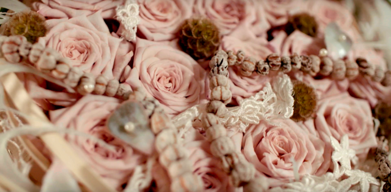 Super romantisch bruidsboeket