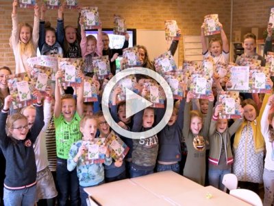 Uitreiking eerste werkboekjes Groen Doen in de Klas!