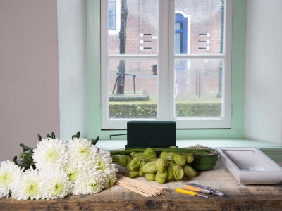 Photo tutorial: Magnum Chrysantemum arrangement