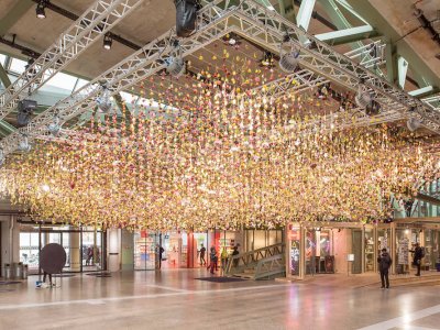 A Deconstructed Garden Suspended in the Air by Rebecca Louise Law