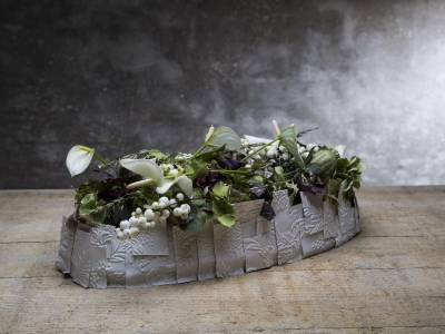 floral designer Bea Beroy: "It's almost as if Spaniards are trying to ignore death"