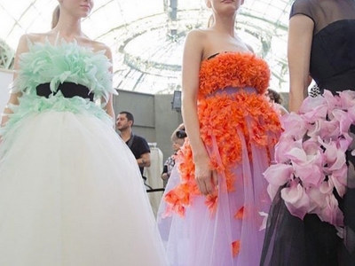 Bloemen mode & Fashionweek