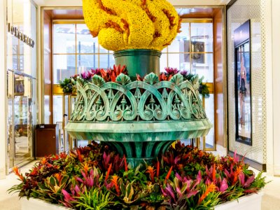 30,000 flowers are literally blooming inside Macy’s